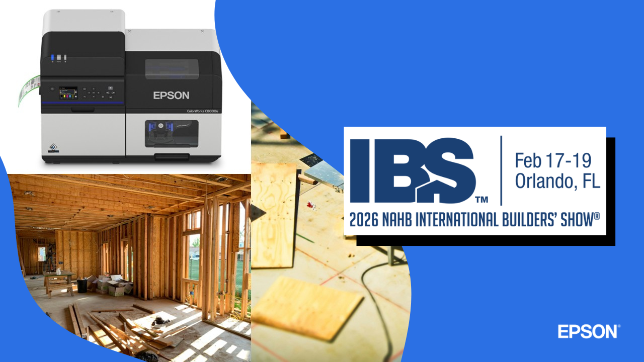 Epson to Showcase Color Label Solutions for Modern Residential